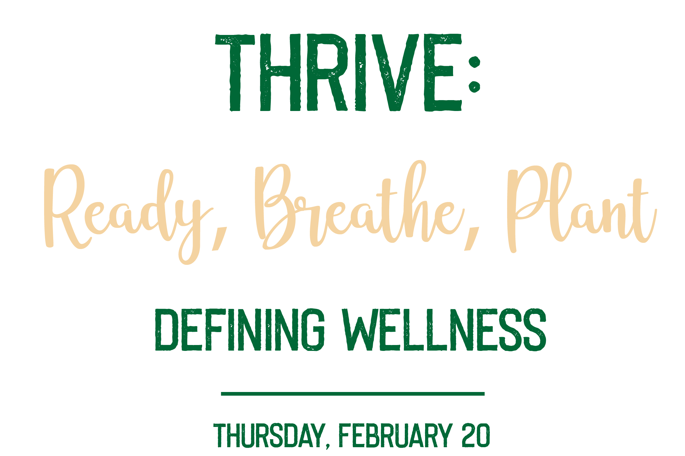 Ready, Breathe, Plant